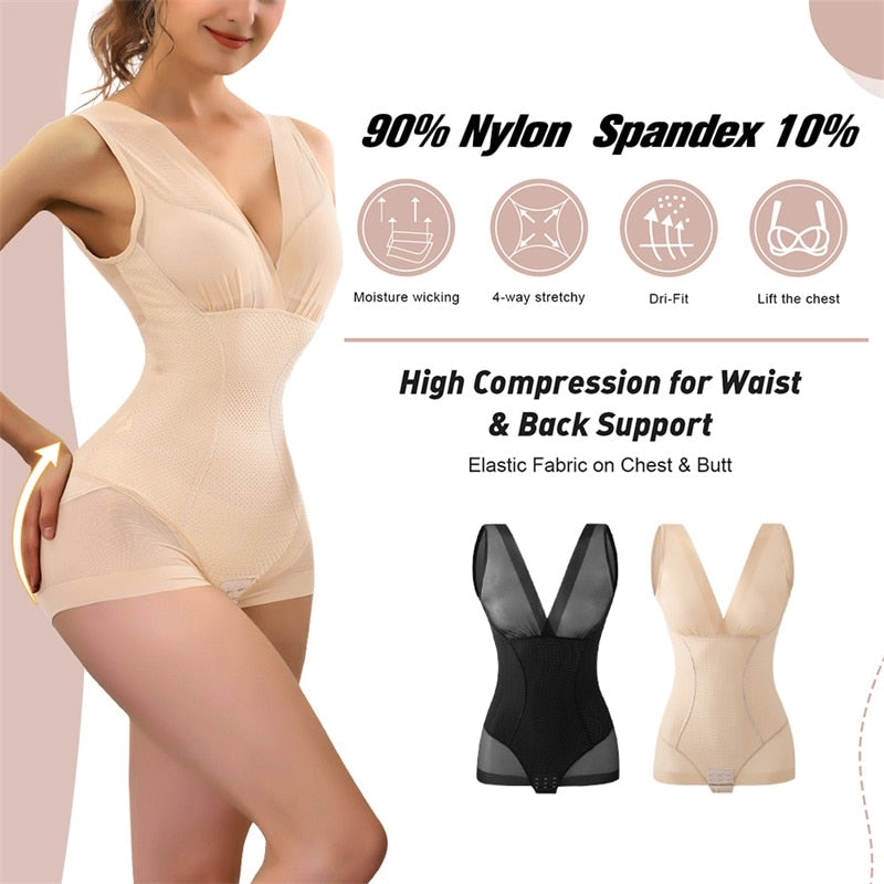 Sexy Mesh Shapewear Bodysuit