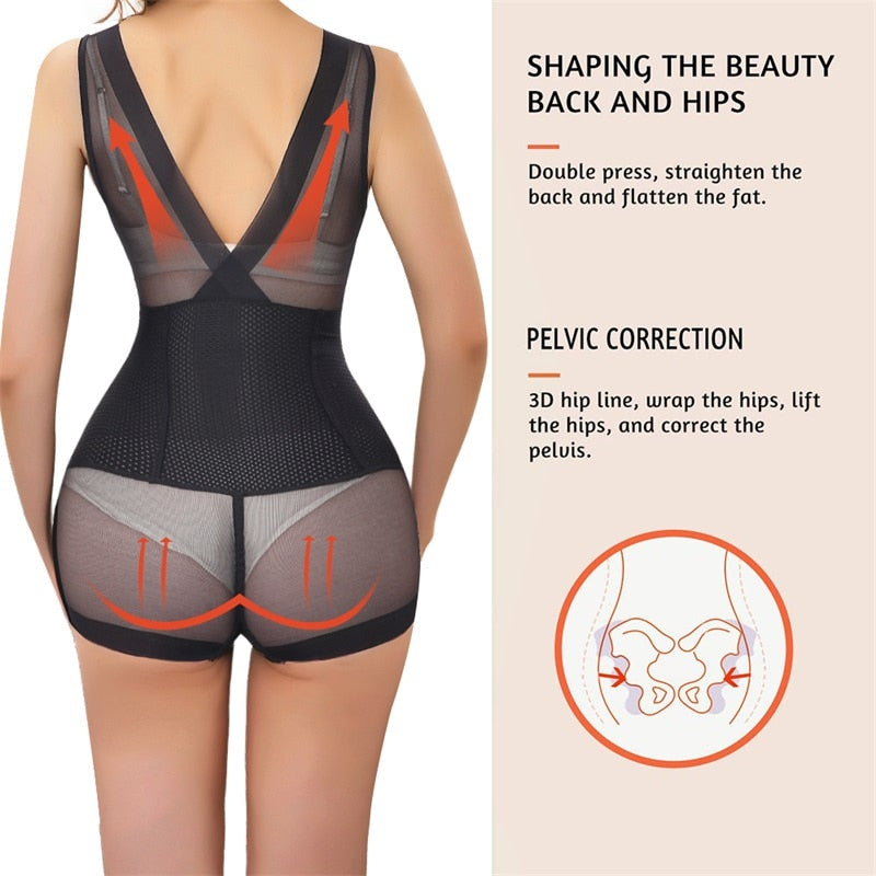 Sexy Mesh Shapewear Bodysuit