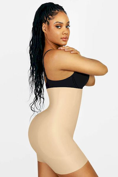 Load image into Gallery viewer, Breathable Latex Tummy Control Firm Compression Shapewear with Butt Lifting Magic
