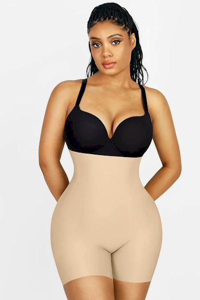 Load image into Gallery viewer, Breathable Latex Tummy Control Firm Compression Shapewear with Butt Lifting Magic
