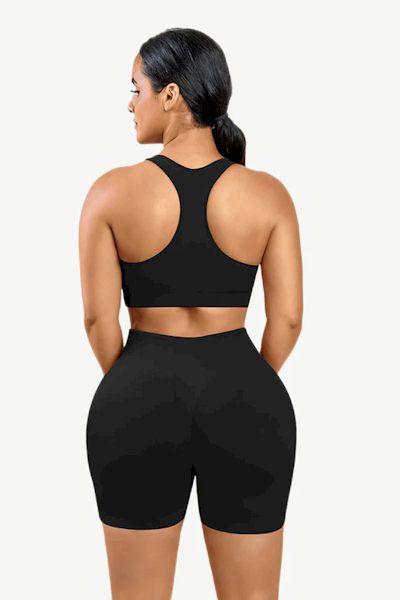 Load image into Gallery viewer, Butt Lift Bliss: Wide-Strap Abdominal Fit Sportswear for Curves that Wow
