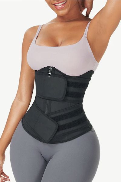 Double Compression Glamour: Double Waist Straps for Tummy and Waist Shaping