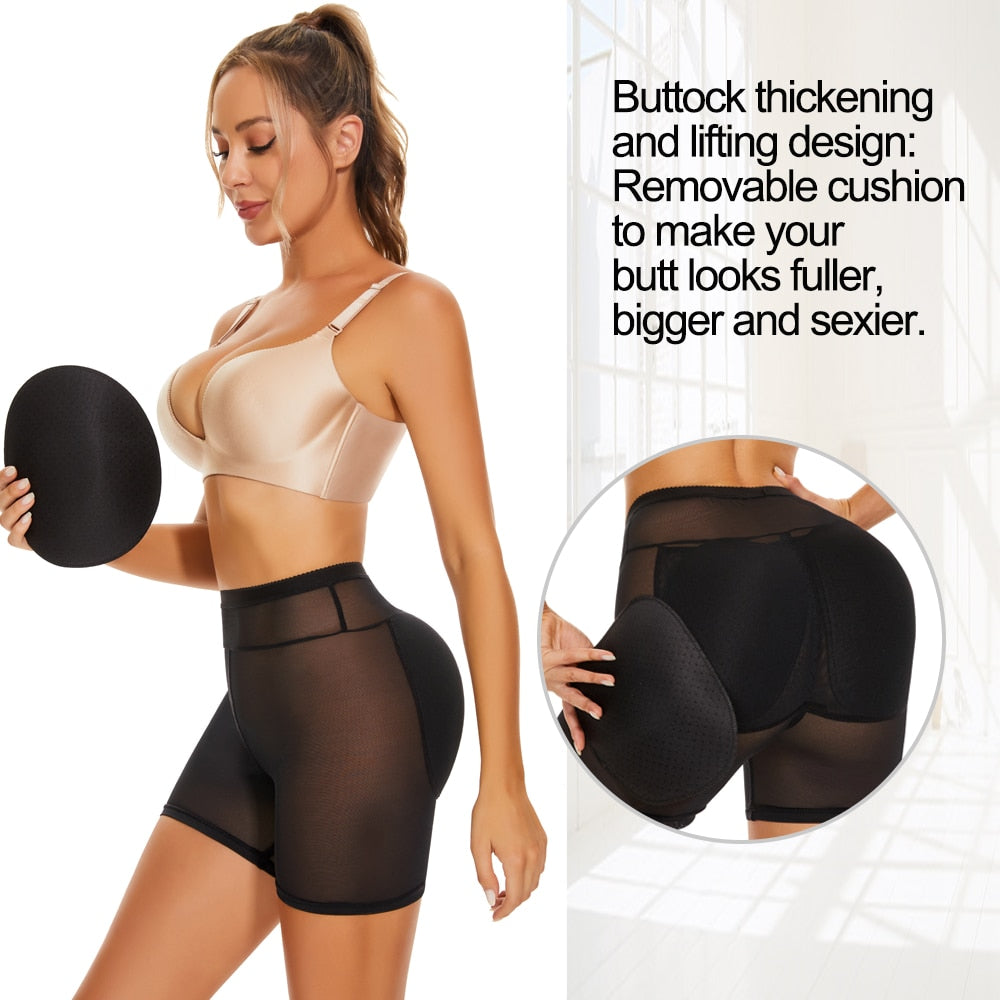 Padded Body Shaper Butt Lifter Push Up Panty Shapewear