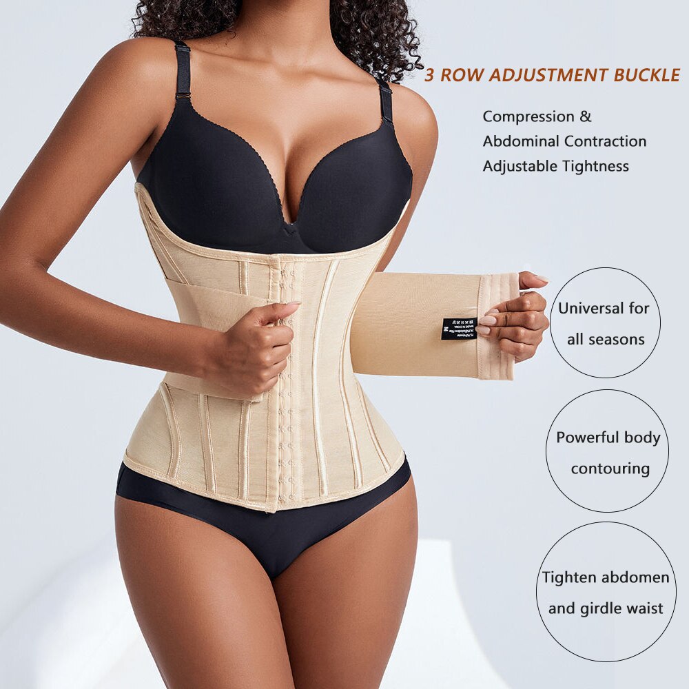 Tailored Confidence: Postpartum Elastic Corset for Loving Your Shape