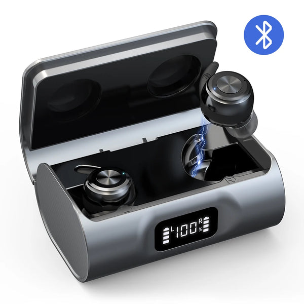 Bluetooth Hearing Device for Seniors — Rechargeable Comfort with Digital Noise Control