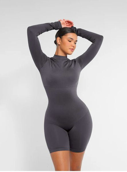 ContourFit High-Neck Shaping Jumpsuit