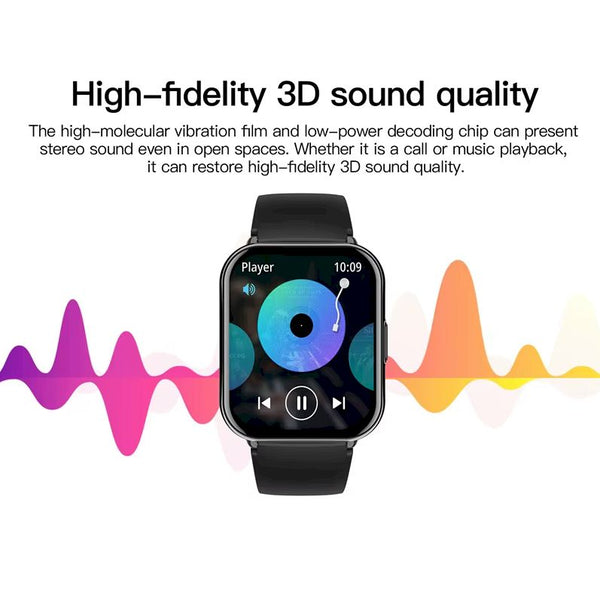 ActiveSenior Pro Smartwatch: 1.83" HD Display, Comprehensive Health Monitoring, and Bluetooth Calling