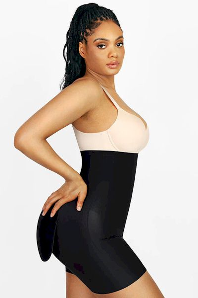 Sculpt & Lift: High Waist Butt Lifter with Removable Buttock Pads