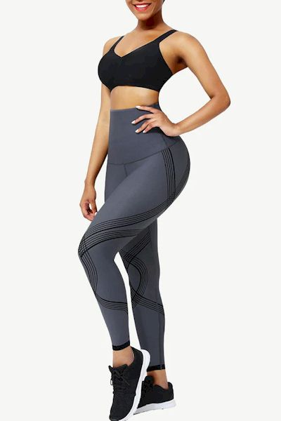 Load image into Gallery viewer, Curve Smoothing Leggings: Top-Notch Support and Flattering Fit
