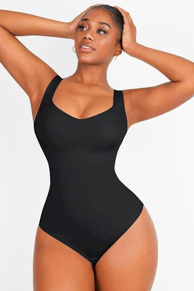 Load image into Gallery viewer, Luxurious Bodysuit Shapewear: Maximum Coverage, Smooth Lines
