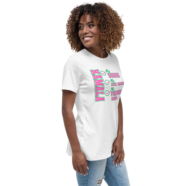 Kamala - Soro - Vice Presisent - President 2024 Women's Relaxed T-Shirt