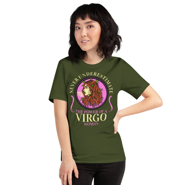 Zodiac Sign Virgo Short-Sleeve Unisex T-Shirt