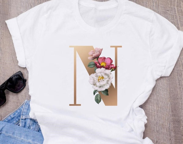Personal Lettered Fashion Tee