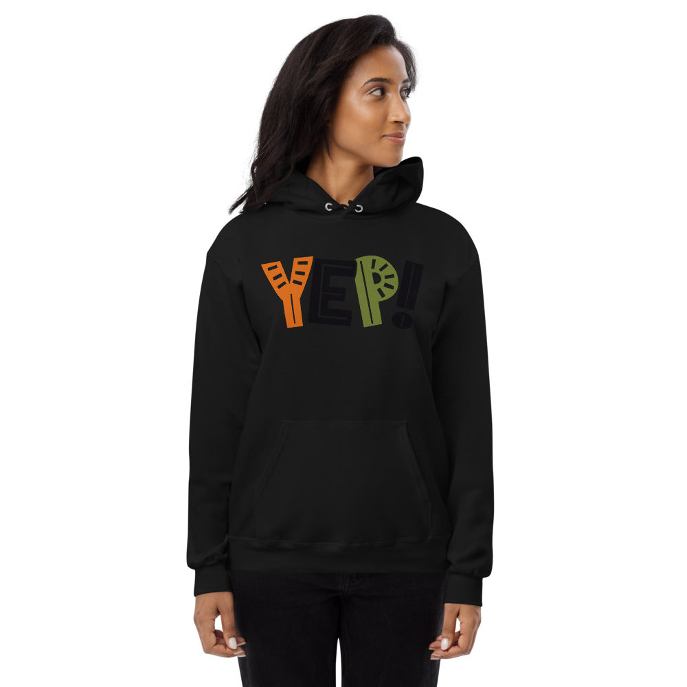 YEP Unisex fleece hoodie