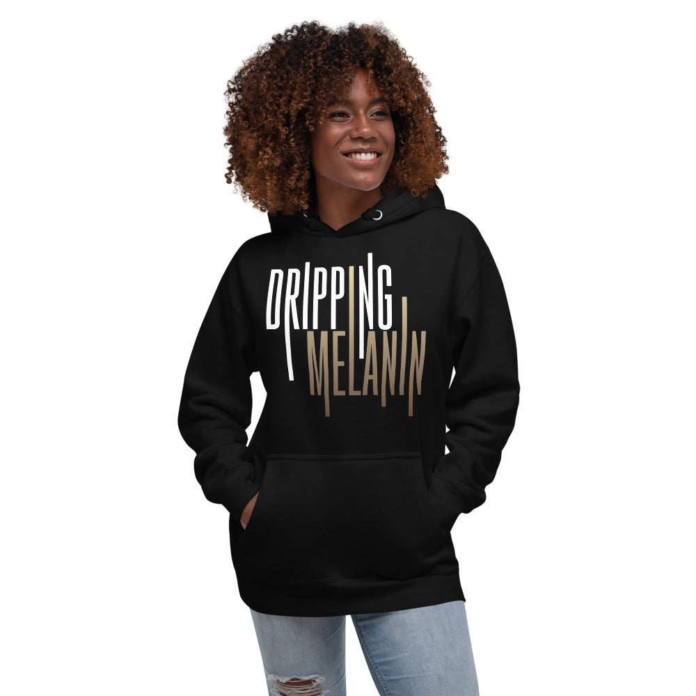 Dripping Melanin Unisex Hoodie