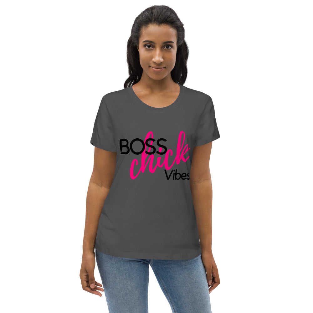 Boss Chick Vibes Women's fitted eco tee