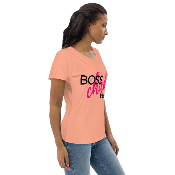 Boss Chick Vibes Women's fitted eco tee
