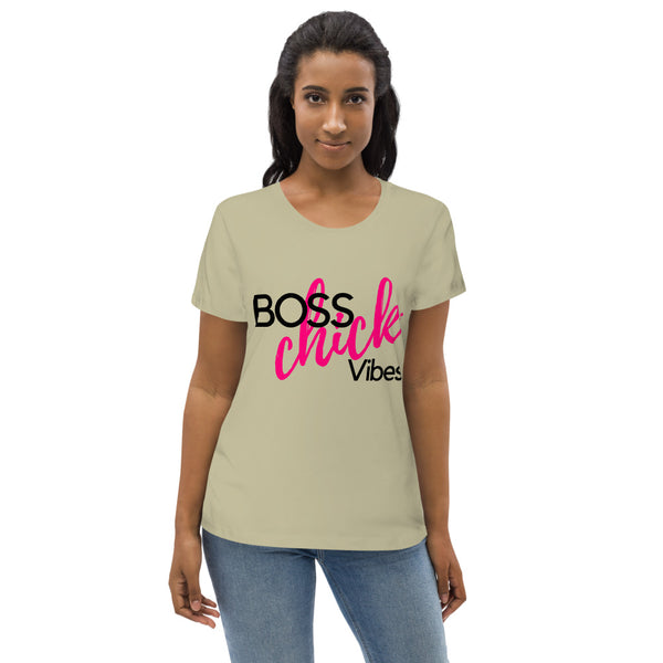 Boss Chick Vibes Women's fitted eco tee